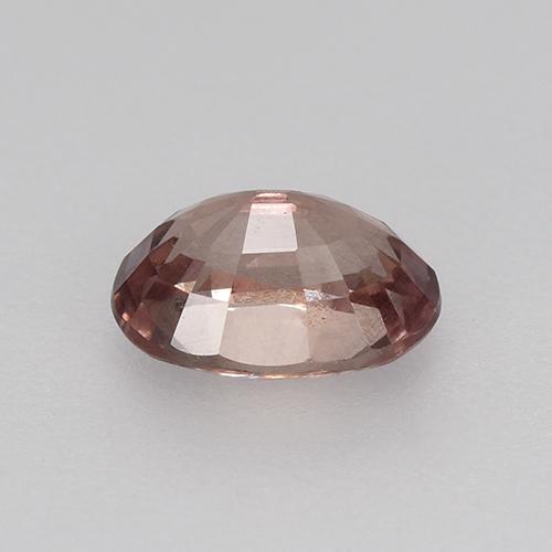 Malaya Garnet Rosa Jacarandá Profundo Natural 0.66ct, Corte Oval, VS