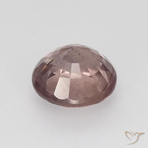 Malaya Garnet rosa rosa Natural 0.92ct, Redondo, VS-SI
