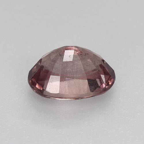Granada malaia vermelho natural 0,75ct, corte oval, VS
