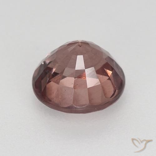 Malaya Garnet Luz rosa Natural 0.85ct, Redondo, VS