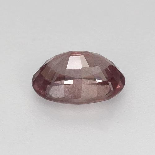 Granada malaia rosa natural 0,63ct, corte oval, VS