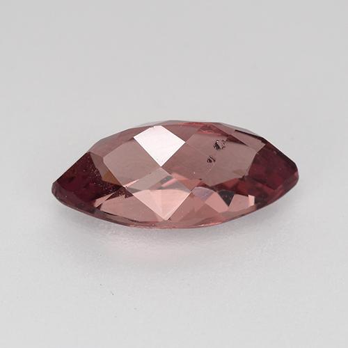 Granada malaia vermelho natural 1,66ct, marquise, VS