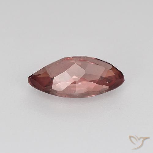 Malaya Garnet Rosa escuro Natural 1.16ct, Marquesa, VS