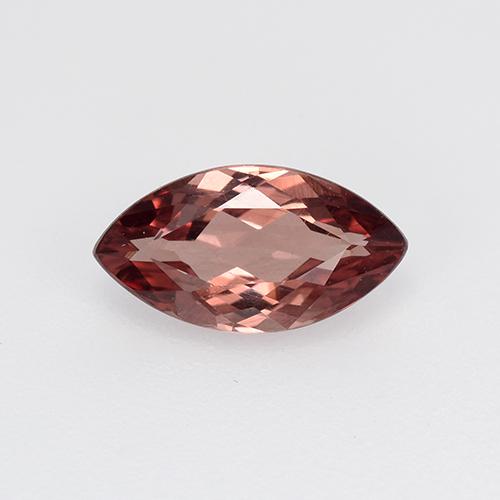 Granada malaia rosa natural 1,00ct, marquise, VS