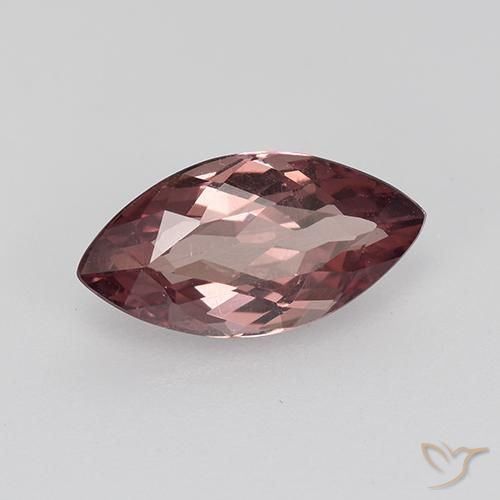 Malaya Garnet Vermelho escuro Natural 1.38ct, Marquesa, VS