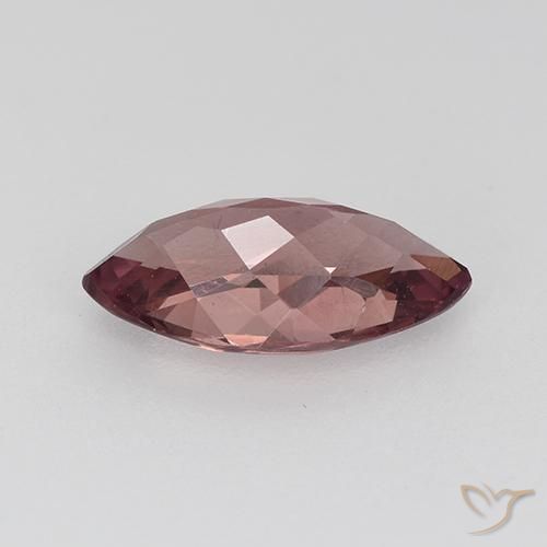 Malaya Garnet Vermelho escuro Natural 1.38ct, Marquesa, VS