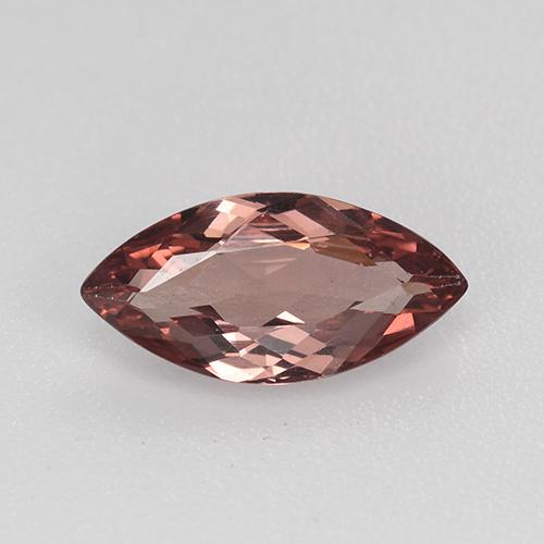 Malaya Garnet Vermelho escuro Natural 1.09ct, Marquesa, VS