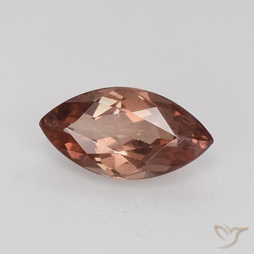 Malaya Garnet Tijolo vermelho Natural 0.87ct, Marquesa, VS