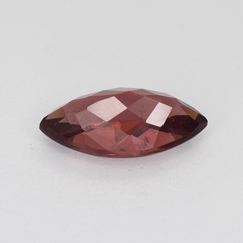Granada malaia vermelho natural 1,05ct, marquise, VS-SI