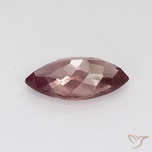 Malaya Garnet Vermelho escuro Natural 1.31ct, Marquesa, VS-SI