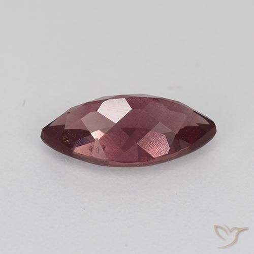 Malaya Garnet Vermelho médio-escuro Natural 1.06ct, Marquesa, VS-SI