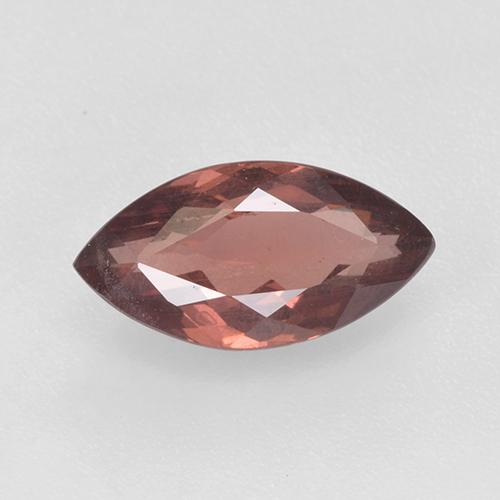 Granada malaia vermelho natural 1,95ct, marquise, VS