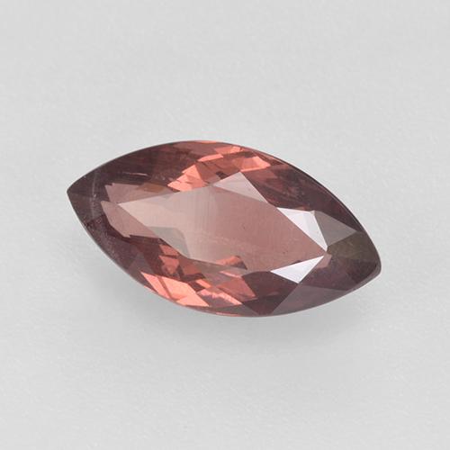 Granada malaia vermelho natural 1,95ct, marquise, VS