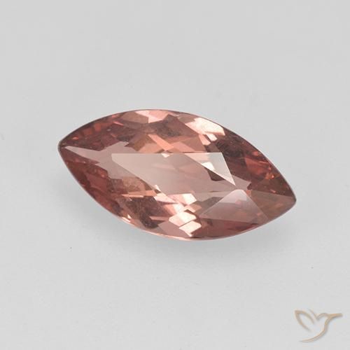 Malaya Garnet Luz rosa Natural 1.57ct, Marquesa, VS