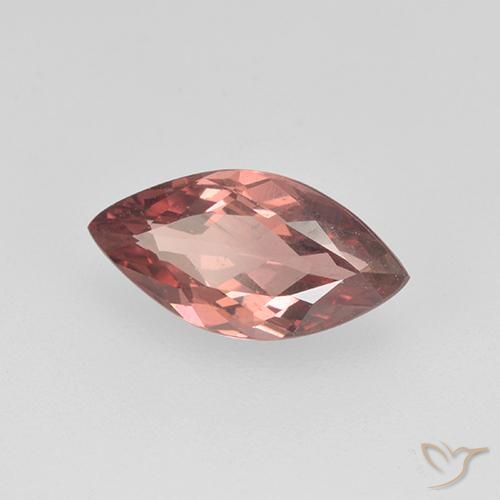 Malaya Garnet Luz rosa Natural 1.27ct, Marquesa, VS