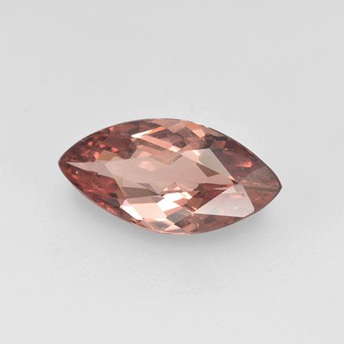Granada malaia rosa natural 1,22ct, marquise, VS