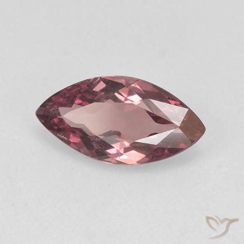 Malaya Garnet Vermelho escuro Natural 0.78ct, Marquesa, VS