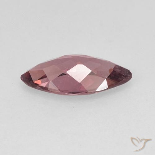 Malaya Garnet Vermelho escuro Natural 0.78ct, Marquesa, VS