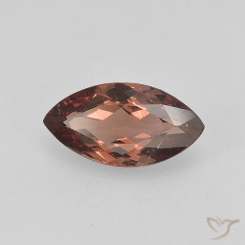 Malaya Garnet Marrom Quente Natural 1.26ct, Marquesa, VS