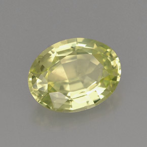 Granada do mali verde natural 1,26ct, corte oval, VVS-VS