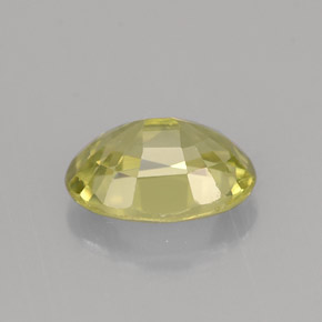 Granada do mali verde natural 1,33ct, corte oval, VS