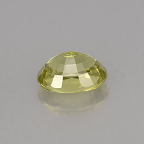Granada do mali verde natural 1,15ct, corte oval, VS