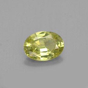 Granada do mali verde natural 1,01ct, corte oval, VVS-VS