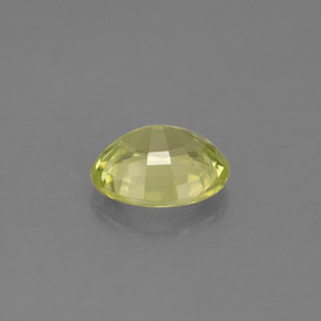 Granada do mali verde natural 1,27ct, corte oval, VVS-VS
