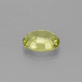 Granada do mali verde natural 1,23ct, corte oval, VVS-VS