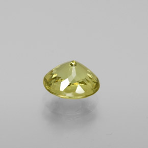 Granada do mali verde natural 1,38ct, corte oval, VVS-VS