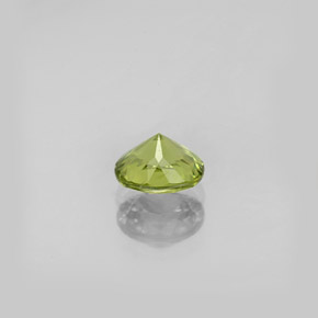 Granada do mali verde natural 0,79ct, corte oval, VS