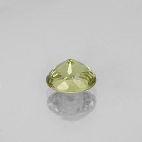 Granada do mali verde natural 1,51ct, corte oval, VS