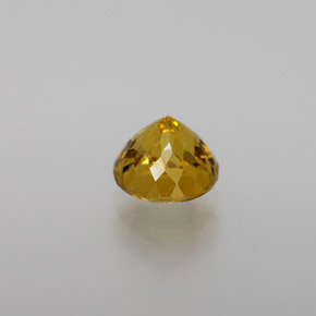 Pequena Garnet Amarelo esverdeado Natural 1.07ct, Corte Redondo, VVS-VS