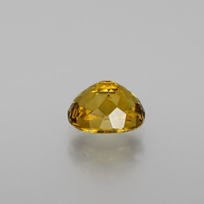 Granada do Mali Amarelo esverdeado Natural 1,35ct, Corte Oval, VVS