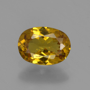 Granada do mali ouro natural 0,71ct, corte oval, VVS
