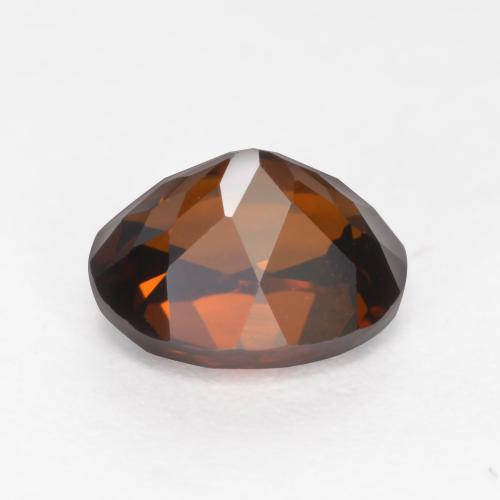 Pequena Garnet Gingerbread Marrom Natural 1.31ct, Corte Oval, VVS-VS