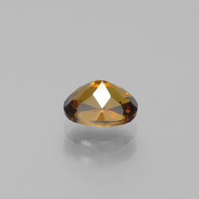 Granada do Mali Marrom Caramelo Natural 1,11ct, Corte Oval, VVS-VS