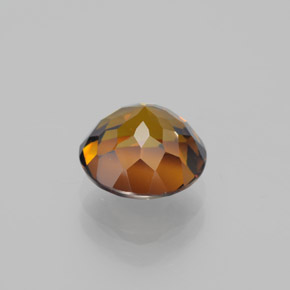 Pequena Garnet Dourado Esverdeado Natural 2.59ct, Redondo, VVS-VS