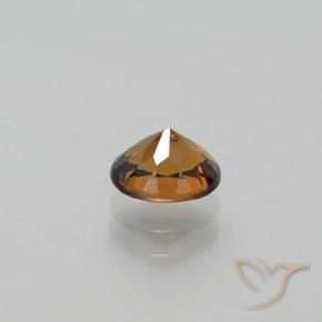 Pequena Garnet Light Earth Orange Natural 0.92ct, Corte Oval, VVS-VS