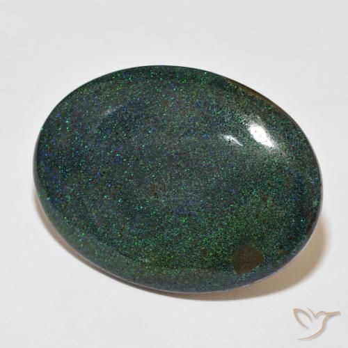 Opala Matriz Multicolorido Natural 48.05ct, oval, Opaco