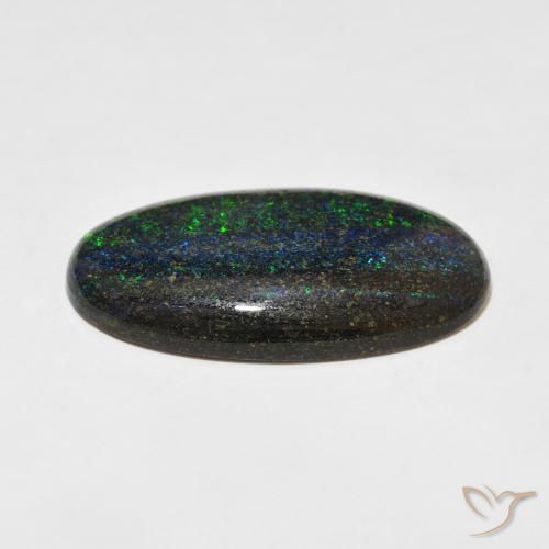 Opala Matriz Multicolorido Natural 29.48ct, oval, Opaco