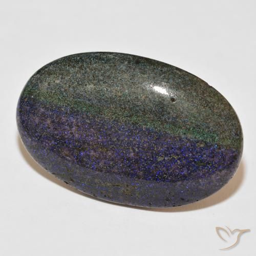Opala Matriz Multicolorido Natural 52.40ct, oval, Opaco