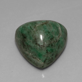 Maw-sit-sit verde natural 12,52ct, trillion, opaco