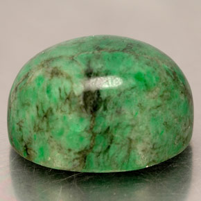 Maw-sit-sit verde natural 19,74ct, corte oval, opaco