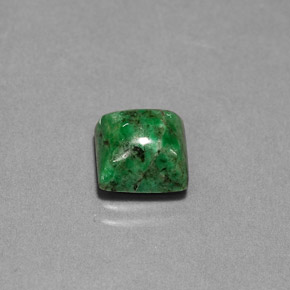 Maw-sit-sit verde natural 3,10ct, quadrado, opaco