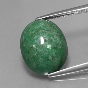 Maw-sit-sit Verde Natural 10,06ct, Corte Oval, Opaco