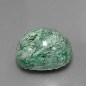 Maw-sit-sit verde natural 9,76ct, corte oval, opaco