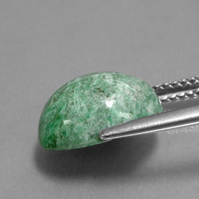 Maw-Senta-Senta Verde Natural 4.99ct, Corte Oval, Opaco