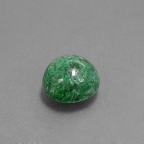 Maw-sit-sit verde natural 1,88ct, corte redondo, opaco