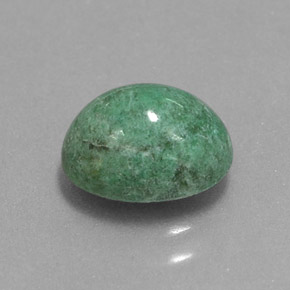 Maw-sit-sit verde natural 2,13ct, corte oval, opaco